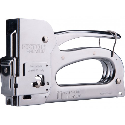 Рачна хефталка со 3 функции, 6-12мм, EXTOL PREMIUM